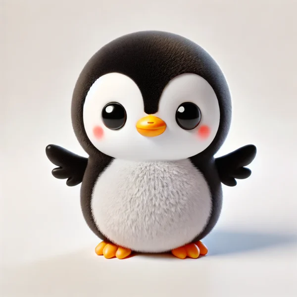  Joyful Baby Penguin